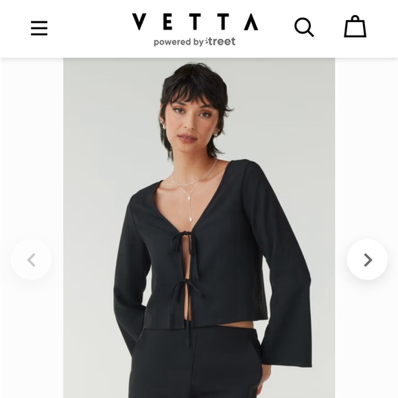 (Sold) Vetta Convertible Tie Top - Picture 2 of 2